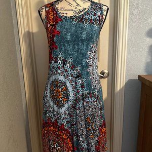 Women's sleeveless Sun Dress with pockets
